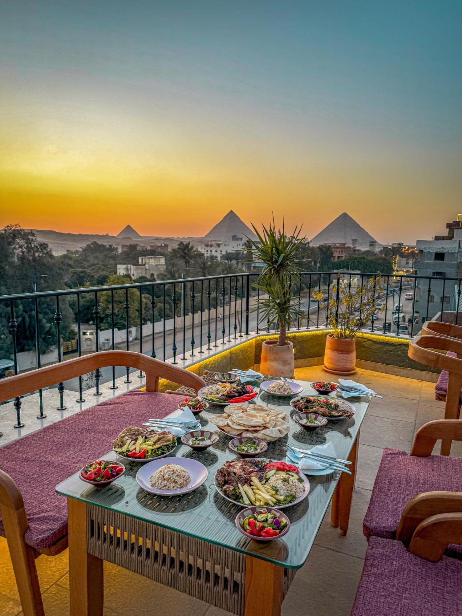 Almas Pyramids Hotel Kafrat al Jabal Экстерьер фото