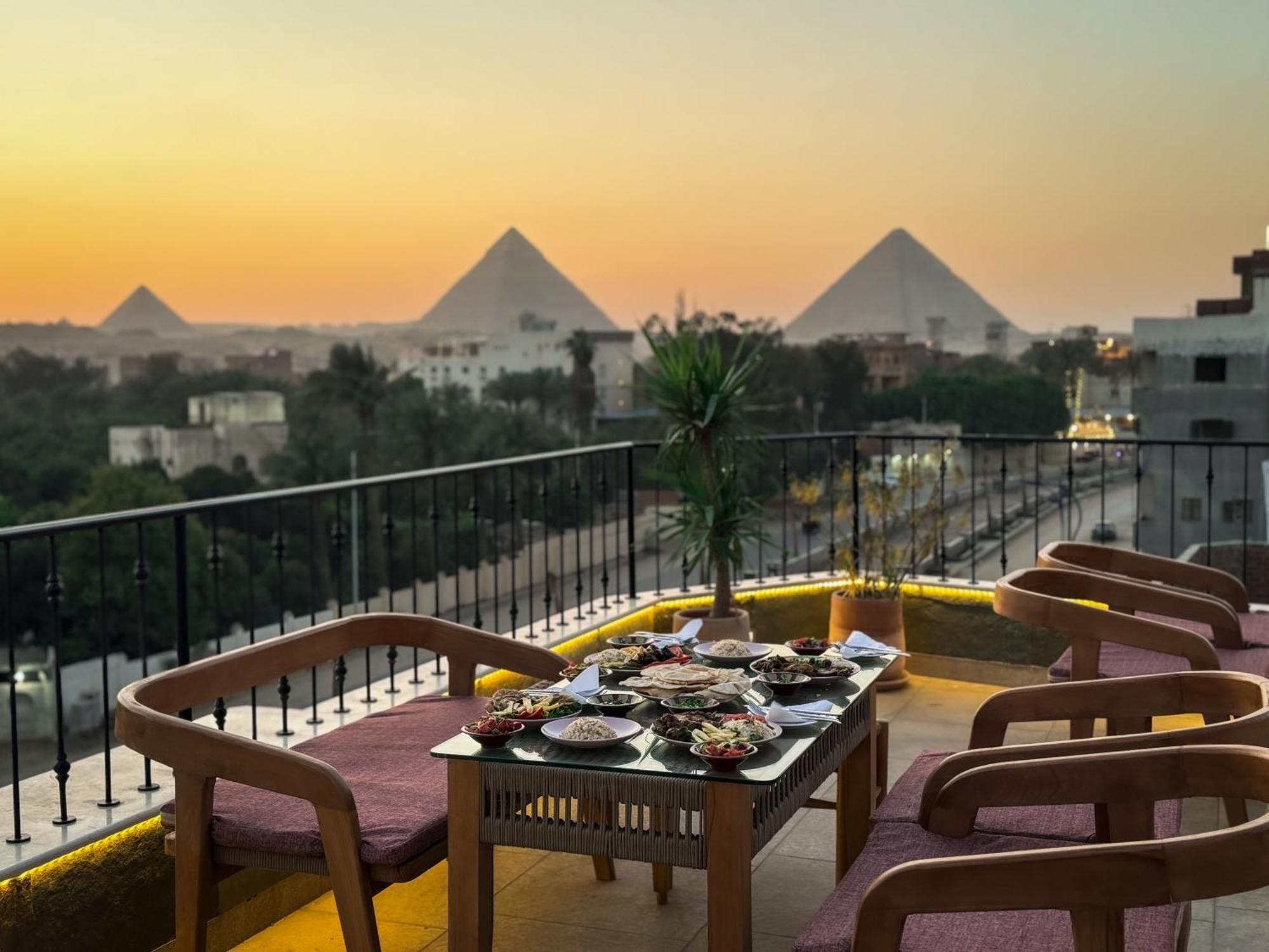 Almas Pyramids Hotel Kafrat al Jabal Экстерьер фото