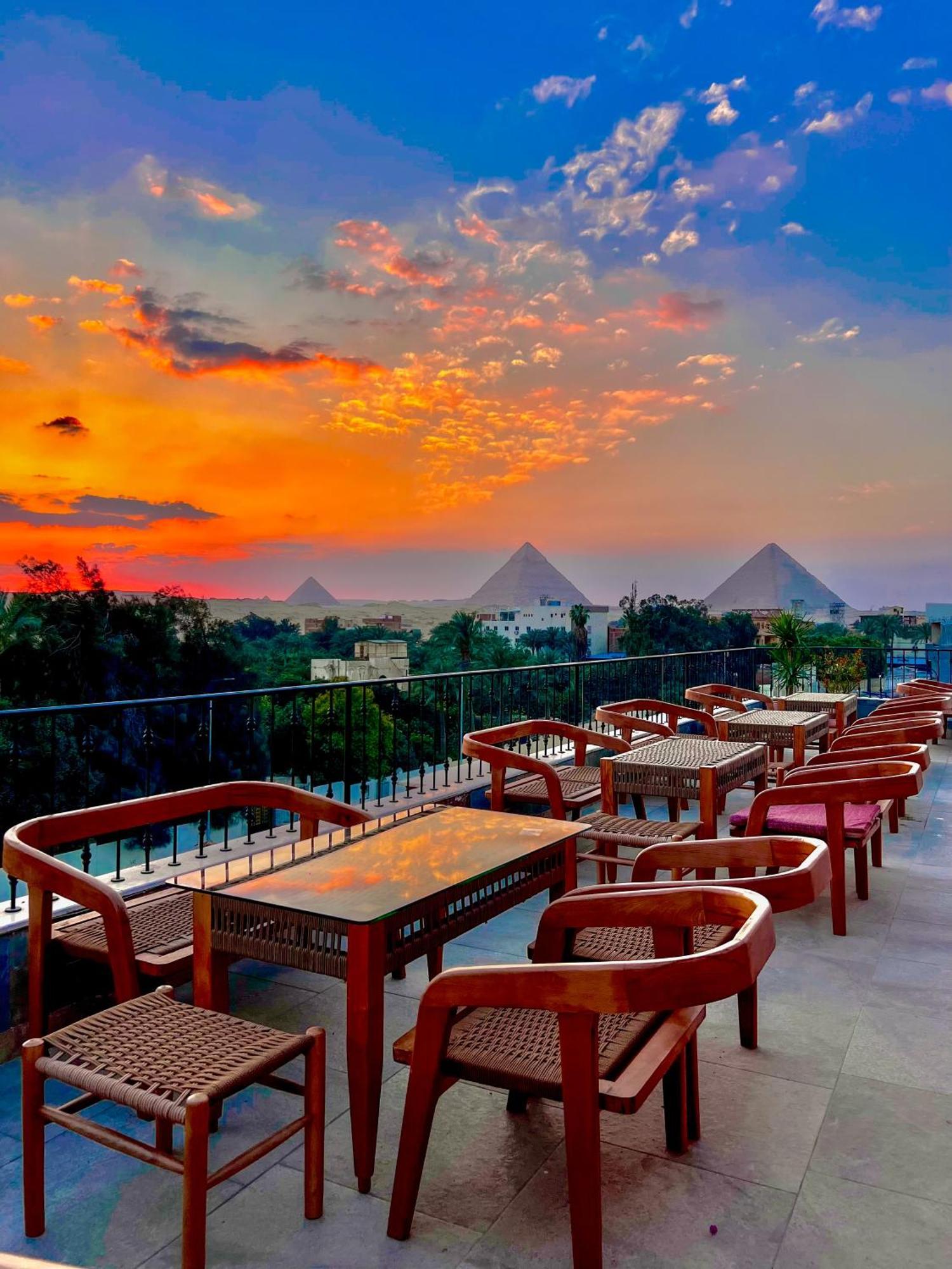 Almas Pyramids Hotel Kafrat al Jabal Экстерьер фото