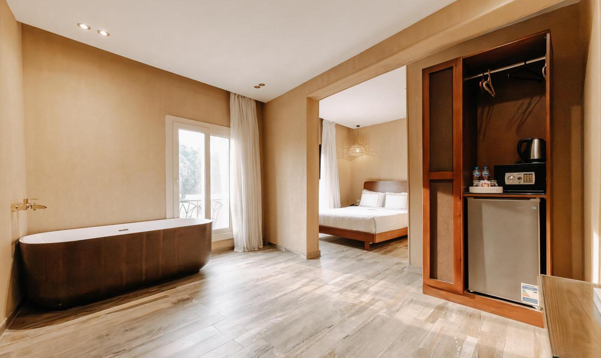 Almas Pyramids Hotel Kafrat al Jabal Экстерьер фото